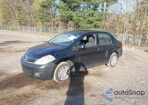 2010 Nissan Versa 1.8S from USA, damaged, VIN 3N1BC1AP9AL361302